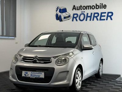 Gebraucht Citroën C1 Feel 69 PS (50 kW) 2015 Silber silver grey 1e7 (metallic) Kleinwagen