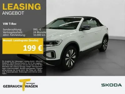 Gebraucht VW T-Roc Cabriolet Goal 116 PS (85 kW) 2025 Weiß Cabrio