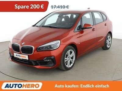 Gebraucht BMW 220 Active Tourer Sport Line 192 PS (141 kW) 2018 Orange Van / Kleinbus
