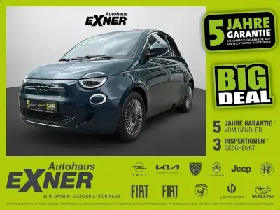 Gebraucht Fiat 500e 86 kW (118 PS) 2023 Ozean grün Kleinwagen