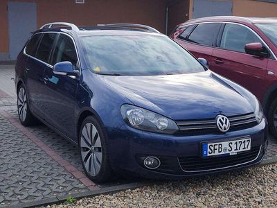 Gebraucht VW Golf VI Style 122 PS (89 kW) 2011 Blau Kleinwagen