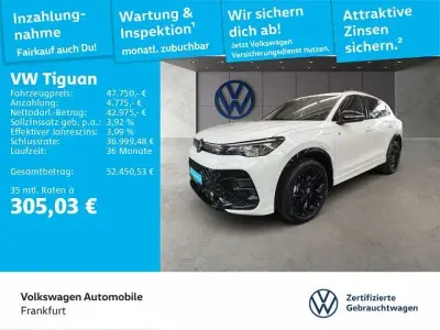 Gebraucht VW Tiguan R-line 272 PS (200 kW) 2025 Oryxweiß perlmutteffekt SUV