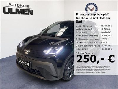 Schwarz Gebraucht 2025 BYD Dolphin Surf Comfort Kleinwagen | 22.490 € (Fairer Preis)