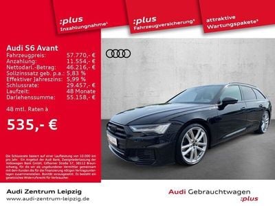 Gebraucht Audi S6 Ambiente 344 PS (253 kW) 2022 Mythosschwarz metallic Kombi