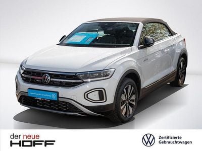 Gebraucht VW T-Roc Cabriolet Goal 116 PS (85 kW) 2025 Pure white schwarz Cabrio