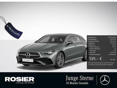 Grau Gebraucht 2024 Mercedes CLA200 Sport Edition Limousine | 34.575 € (Fairer Preis)