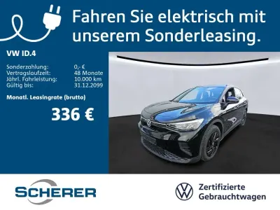 Brugt VW ID.4 Pro Performance 150 kW (204 HK) 2022 Sort SUV