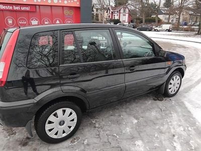 Gebraucht Ford Fusion Ambiente 80 PS (58 kW) 2009 Schwarz Kleinwagen