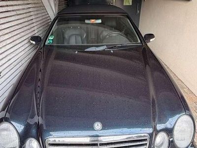 Usata Mercedes CLK200 Elegance 136 CV (100 kW) 2000 Blu Cabrio