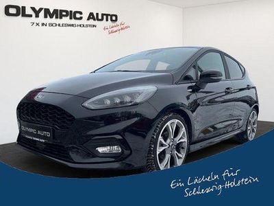 Obsidianschwarz metallic Gebraucht 2021 Ford Fiesta ST-Line X Limousine | 13.990 € (Fairer Preis)