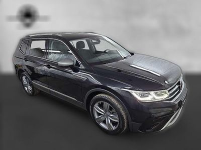Schwarz metallic Gebraucht 2022 VW Tiguan Allspace Elegance SUV | 36.830 € (Fairer Preis)