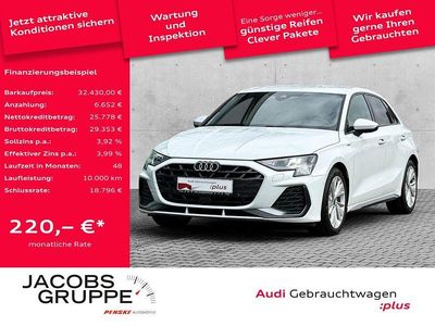 Usata Audi A3 S-Line 150 CV (110 kW) 2025 Bianco Berlina