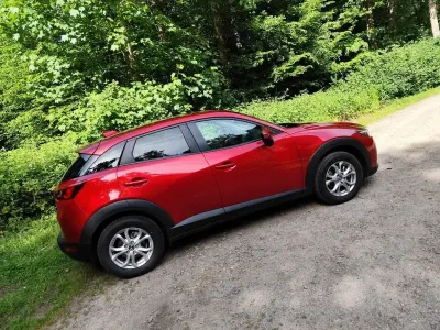 Gebraucht Mazda CX-3 Exclusive-Line 150 PS (110 kW) 2016 Rot SUV