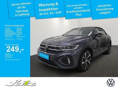 Second-hand VW T-Roc Cabriolet R-line 150 CP (110 kW) 2025 Gri Cabrio