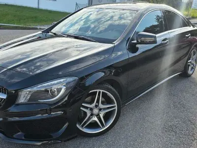 Używany Mercedes CLA220 AMG 177 KM (130 kW) 2015 Czarny Sedan/Limuzyna