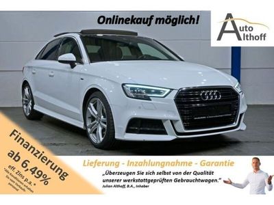 gebraucht Audi A3 Lim. 35TFSI 3x S Line B&O ACC PANO LED SHZ