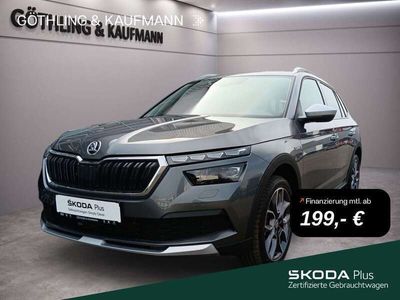 gebraucht Skoda Kamiq 1.5 TSI DSG Scoutline *LED*Navi*Climatron