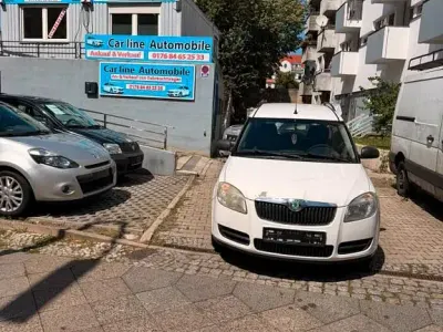 Gebraucht Skoda Roomster 69 PS (50 kW) 2007 Weiß Van / Kleinbus