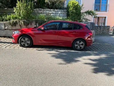 Brugt BMW 118 Advantage 140 HK (102 kW) 2020 Rød Hatchback