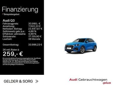 Gebraucht Audi Q3 S-Line 150 PS (110 kW) 2022 Turboblau SUV
