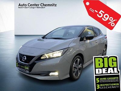 Gebraucht Nissan Leaf 360º 89 kW (122 PS) 2021 Schwarz Kleinwagen