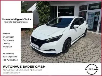 Gebraucht Nissan Leaf N-Connecta 160 kW (218 PS) 2023 Weiß Kleinwagen