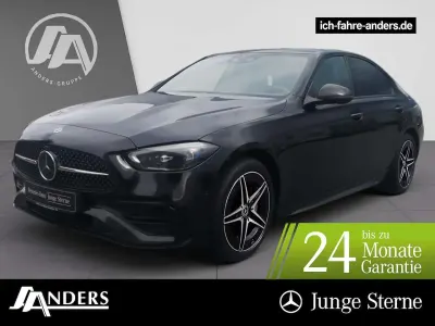 Gebraucht Mercedes C300e AMG 204 PS (150 kW) 2023 Schwarz obsidianschwarz Limousine