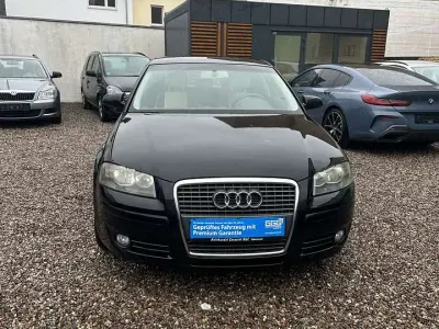 Brugt Audi A3 Attraction 102 HK (75 kW) 2008 Sort Hatchback