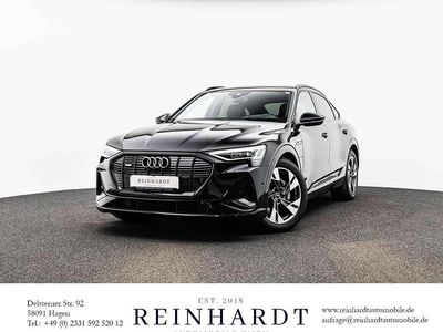 Gebraucht Audi e-tron Sportback S-Line 300 kW (408 PS) 2022 Mythosschwarz metallic SUV