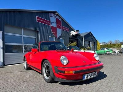 Usata Porsche 911 218 CV (160 kW) 1986 Rosso Cabrio
