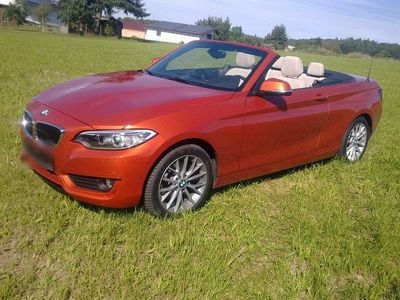 Gebraucht BMW 220 184 PS (135 kW) 2017 Orange Cabrio