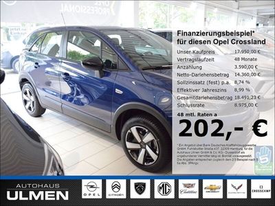 gebraucht Opel Crossland Edition 1.2 Turbo NavigationTempomat