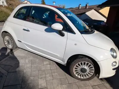 Gebraucht Fiat 500C Lounge 69 PS (50 kW) 2015 Weiß Cabrio