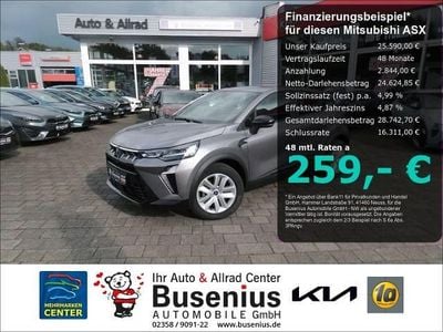 Neu Mitsubishi ASX Invite 158 PS (116 kW) 2025 Rot SUV
