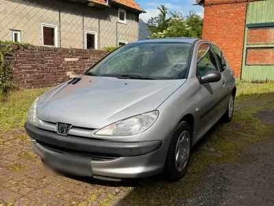 Gebraucht Peugeot 206 60 PS (44 kW) 2001 Grau Kleinwagen