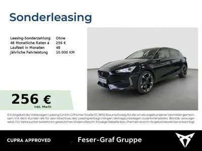 Gebraucht Cupra Leon 245 PS (180 kW) 2023 Midnight schwarz metallic Limousine