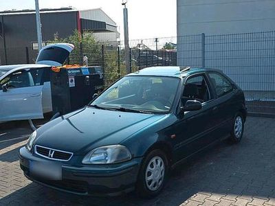 Gebraucht Honda Civic 90 PS (66 kW) 1997 Grün Kleinwagen