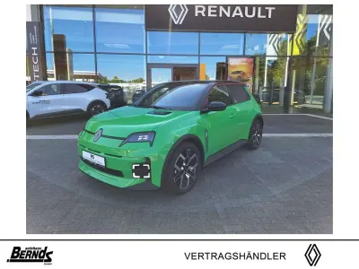 Neu Renault 5 E-Tech Urban 89 kW (122 PS) 2025 Pop green! metallic, dach blac Kleinwagen