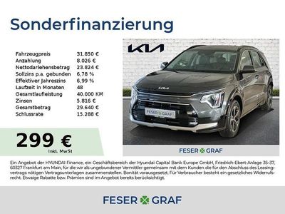 Neu Kia Niro Comfort 171 PS (125 kW) 2025 Interstellargrau SUV