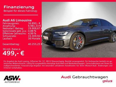 Daytonagrau perleffekt Gebraucht 2022 Audi A6 S-Line Limousine | 36.890 € (Guter Preis)
