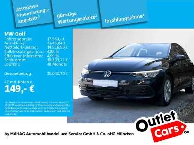 Gebraucht VW Golf VIII Life 150 PS (110 kW) 2022 Schwarz Limousine