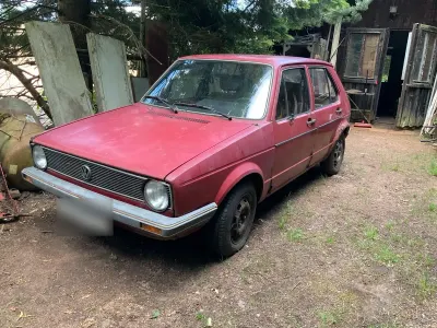 Gebraucht VW Golf I 54 PS (39 kW) 1981 Rot Kleinwagen