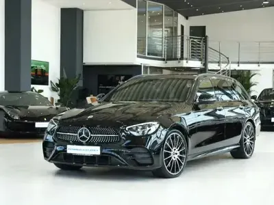 Second-hand Mercedes E400 AMG line 330 CP (242 kW) 2023 Negru Break