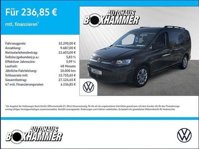 Schwarz Gebraucht 2023 VW Caddy Maxi Life Van / Kleinbus | 32.290 € (Fairer Preis)