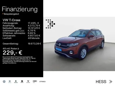 Używany VW T-Cross Life 116 KM (85 kW) 2019 Pomarańczowy SUV