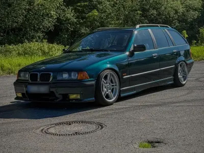 Gebraucht BMW 318 Basis 116 PS (85 kW) 1997 Grün Kombi