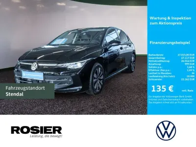 Gebraucht VW Golf VIII Goal 150 PS (110 kW) 2025 Schwarz / grenadillschwarz Limousine