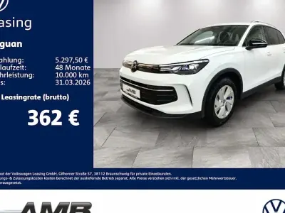 Neu VW Tiguan 150 PS (110 kW) 2025 Weiß SUV