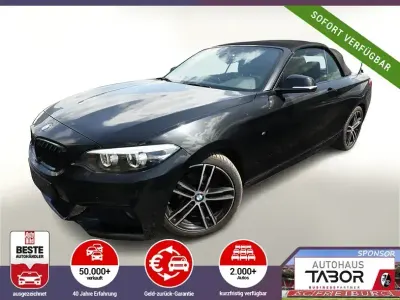 Gebraucht BMW 218 M Sport 136 PS (100 kW) 2018 Schwarz metallic Cabrio