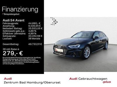 Mythosschwarz metallic Gebraucht 2022 Audi S4 Ambiente Kombi | 44.890 € (Fairer Preis)